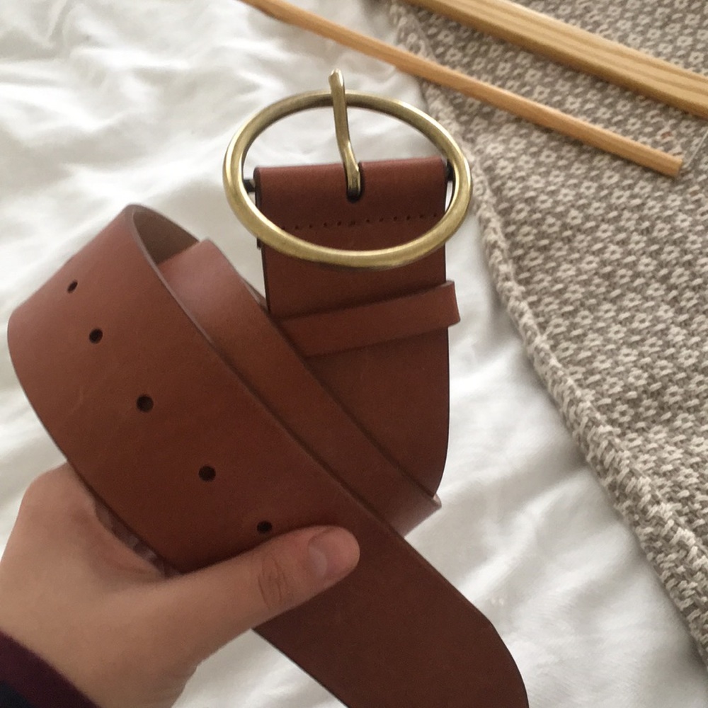 Wilfred Hérault Belt in Cognac size M/L